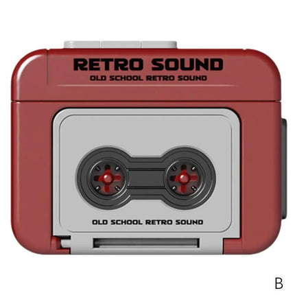 Mini Retro Recorder Keychain Can Record And Play Music Fun Music Box Pendant Personalized Couple Gift For Girlfriend