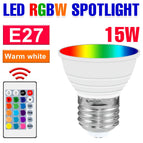 Transparent cover / E27 RGB Warm White / China Mainland