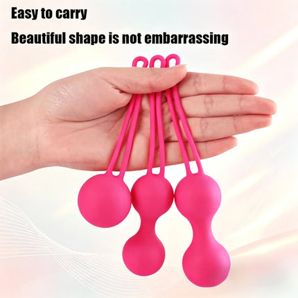 Silicone Vaginal Balls Sex Toy For Women Vagina Tighten Exercise Chinese Kegel Balls Vibrator Pelvic Ben wa Balls Anal balls 18+