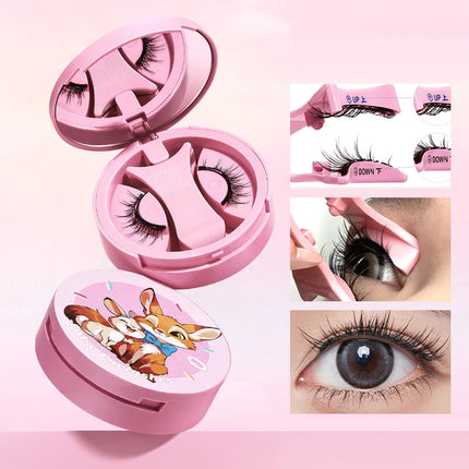 BQI light magnetic suction false eyelashes, light upper eyes, daily mirror, create perfect eye makeup, one clip wear, recycling