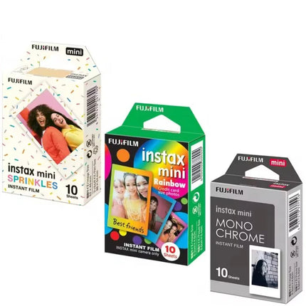Fujifilm Instax Mini Film White 10 20 40 60 80 100 Sheets For FUJI Instant Photo Camera Mini 12/11 Mini 9 8 7 70 90 Film Camera