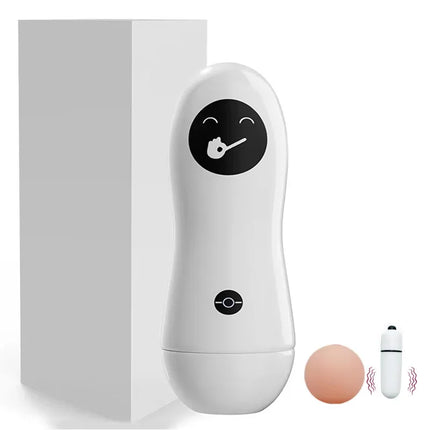 Male Mastubator Real Vaginia Vibration Penis Trainer Suction Cup Pocket Soft Pussy Machine Masturbation Cup Adult Sex Toy 18+