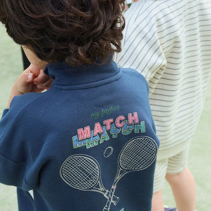 Kids' Sweatshirt New 2026 Spring/Summer New Arrival Cartoon Fashion Boys' Girls' Short-Sleeve 100% Cotton Casual Sweatshirt Set
