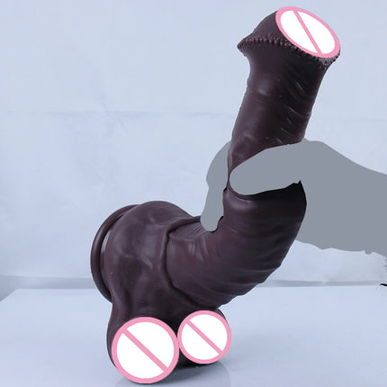 S/M/L Huge Horse Dildo Realistic Animal Penis High Simulation Sex Toys With Suction Cup Anal Plug for Adults Masturbation Orgasm