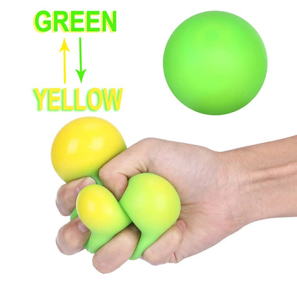 Slow Rising Stress Balls Fidget Toys for Adults Dough Squishy Balls Soft Sensory Calm Down Item for Classroom Autism ADHD
