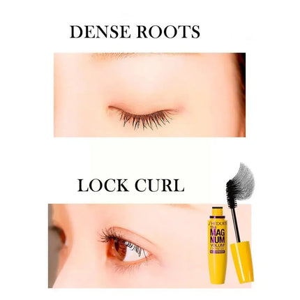 Thick Lengthening Fiber Mascara – Waterproof, Smudge-Proof, Extra Volume & Curling Eyelash Extension Makeup Tool 2026 New