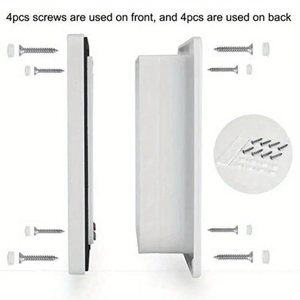 Pet Cat Door Hole Dog Door Hole Can Control Free Entry And Exit Pet Home Practical Two-way Door Safety Flap Door Pet Supplies