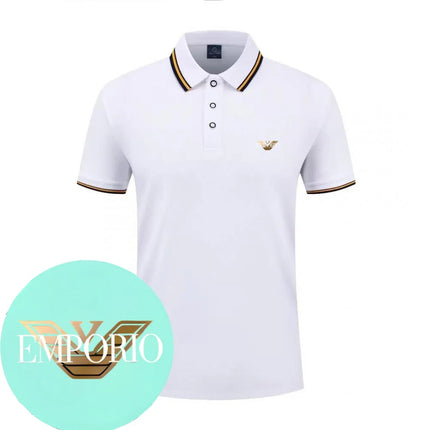 Summer Short Sleeve Sport Casual Shirt Top Extra Large Size Men's Business Casual POLO Shirt