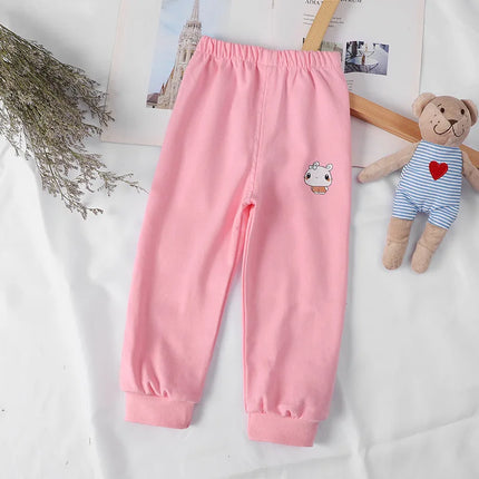 Cotton Kids Pants Baby Boys Leisure Sport Pants Little Girls Trousers Children Toddler Fashion Sweatpants Casual Pants