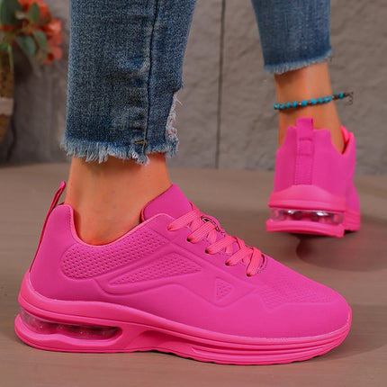 Running Shoes Womens Sneakers Light Thick Sole Woman Casual Sports Shoes Breathable Jogging Trainers Walking Tenis Ladies Shoes