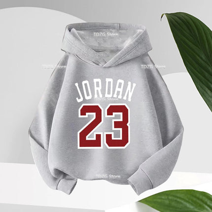 Autumn Brand Pattern Print Fleece Children Hoodie Kid Boys Girl Clothes Sport Fashion Long Sleeve Hooded Sweatshirt Pullover Top