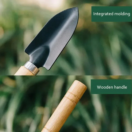 3Pcs/Set Mini Garden Tool Set Small Size Indoor Plant Care Digging Weeding Flower Pot Cactus Vegetable Care Equipment
