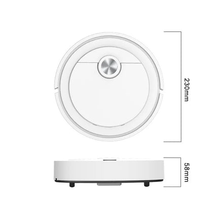 Robot With Vacuum, Sweeping and Mopping Integrate, Fully Automatic Mini Intelligent Vacuum Cleaner - Household Cleaning
