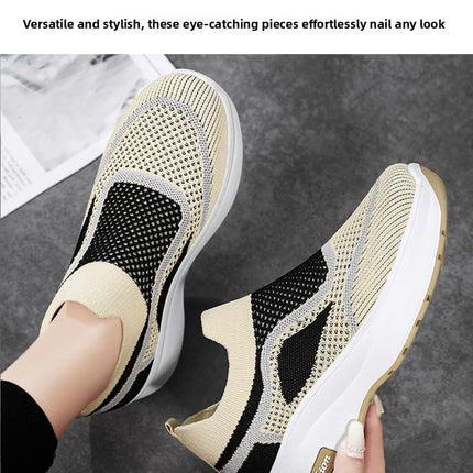 Women's Luxary Chunky Sneakers 2025 trend Fashion Mesh Breathable Shoes for women Sports Running Casual Ladies Fitness Vulcanize