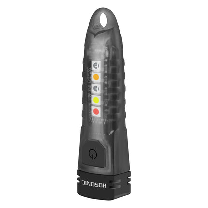 HOSONIC E1 EDC Flashlight Keychain Light 400LM XPG Type-C Rechargeable Mini LED Torch Camping Pocket Lantern Built-in Battery