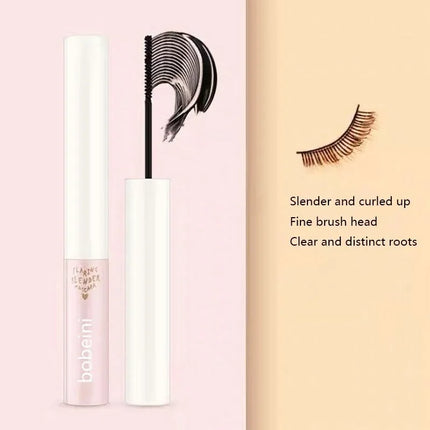 Black Brown Mascara Ultra-fine Small Brush Lengthening Black 3D Lashes Eyelash Extension Waterproof Lasting Eye Lashes Mascara