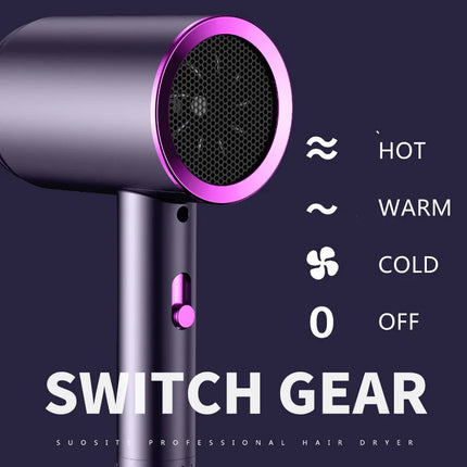 High Speed Hair Dryer Professional Salon Home High Power Dryer Two Speed Hair Styling Constant Temperature Hair Care Dryer