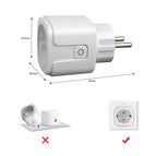 1pcs eu plug