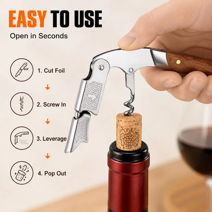 Multi Functional Bottle Opener Compact Stylish Structure Comfortable Grip Barware Accessory for Kitchen Home Bar Party Supplies