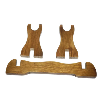 Solid Wood Sword Stand Holder for Samurai Sword Katana Wakizashi Tanto Wizard Wand Table Display Storage Rack Bracket