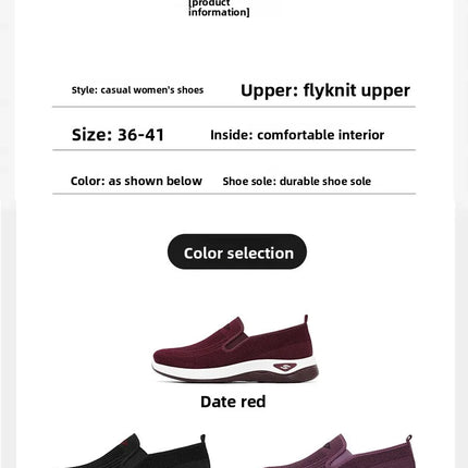 Women Casual Sports Shoes Breathable Lightweight Sneakers Anti-slip Flats Outdoor Running Walking Shoes Female Vulcanized Shoes