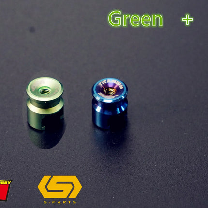 JSM Hobby TITANIUM Battery Grips with bullet plugs 4/5mm