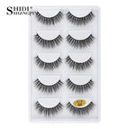 5pairs-3D-X19 / mink eyelashes