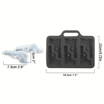 Premium Whiskey & Cocktail Ice Cube Mold - DIY Creative Slow-Melting Easy-Release Shapes for Perfect Drinks & Chilled Beverages