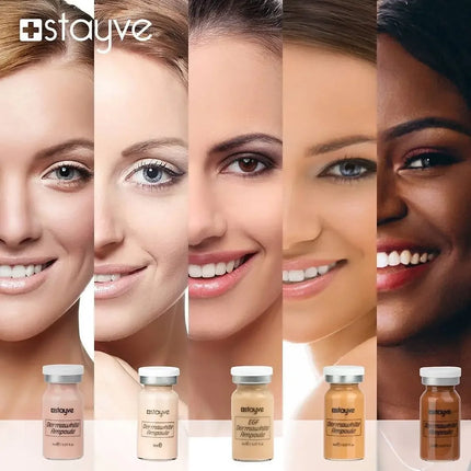 8ml Add Niacinamide/Peptide Stayve BB Glow Ampoule Liquid Foundation Skin Care Serum Essence
