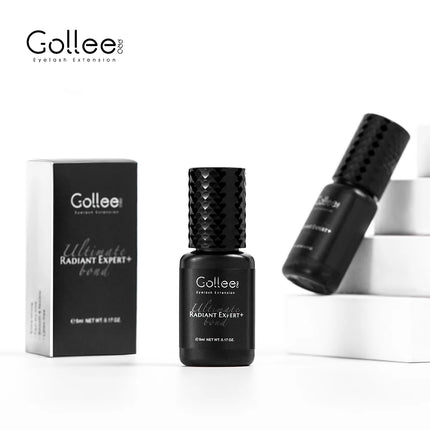 Gollee Glue for Eyelashes 0.5s eyelash Extensions professional eyelash adhesive Waterproof lash supplies for Salon Eyelash glue