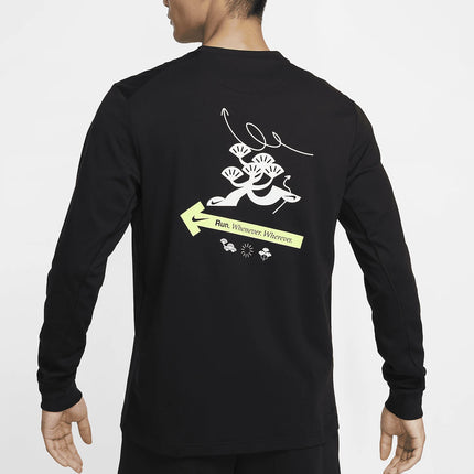 Nike Official Genuine Primary Dri-FIT Men's Training Long Sleeve HQ4736-010