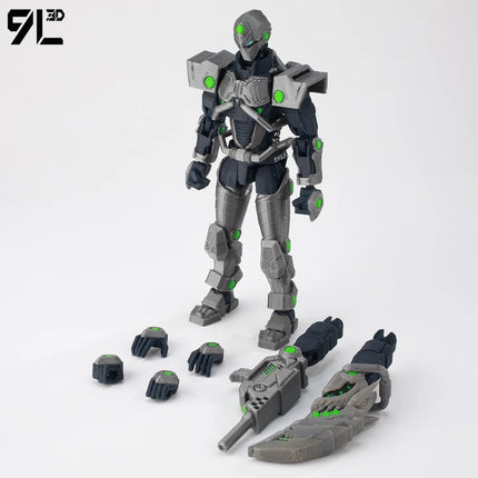 9L 3D Fantasy Warrior Character Model Horror Style Action Figure Desktop Display Collectible Toys Ornament Dummy13 Lueky13 Gifts
