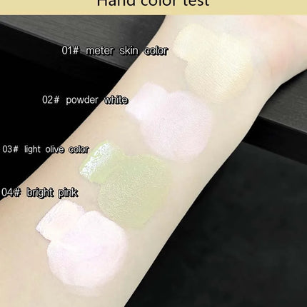 Velvet Matte Liquid Concealer Highlighter Long-Lasting Moisturize Cover Acne Marks Dark Circles Skin Brightening Makeup
