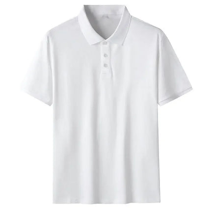 Men's Polo Shirt 8XL Extra Large Loose Fit Casual Business T-shirt Summer Fashion Heavy Set Clothing