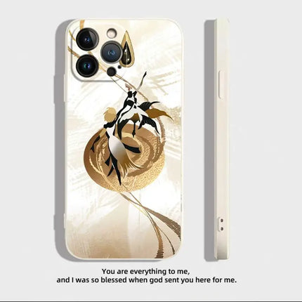 Hot Honkai:Star Rail New Character Chrysos Heirs Exclusive Silicone Soft Cover For iPhone 11-14Pro Cushion Shockproof Phone Case