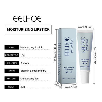 EELHOE Aloe Vera Lip Stick Matte Waterproof Lasting Moisturizing Lip Repair Care Smooth Anti Peeling Avocado Oil Lip Balm Stick
