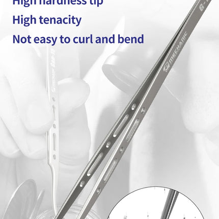 MECHANIC G-15 11 Fingerprint Flying Wire Anti-magnetic Tweezers Fine Clip Precision Components Mobile Phone Repair Hand Tools