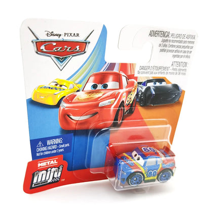 Pixar Cars Lightning McQueen Mini Sheriff Cruz Ramirez Mater Black Storm Jackson Alloy Diecast Model Kids Christmas Gift