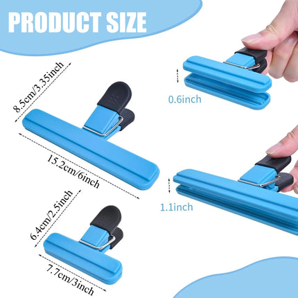 3-12PCS Multi Purpose Sealing Clip Durable Kitchen Snack Holder Food Bag Clip Storage Organizer Moisture-proof And Leak Proof