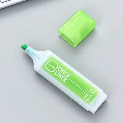 6 Colors Marker Liquid Highlighters Kawaii Gifts for Students Taking Notes Lovely Painting Office Supplies Stationery