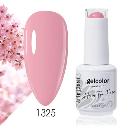 Arte Clavo Colourful Gel Nail Polish Nail Art Gel Varnishes Macaron Color Nail Semi Permanant Soak Off LED UV Gel Nail Varnishes