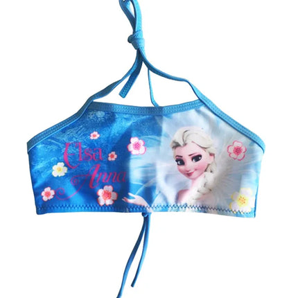 2026 New Summer Baby Girls Clothes Suit  Girls Cartoon Elsa Anna Swimwear Girls Frozen Bikini Set