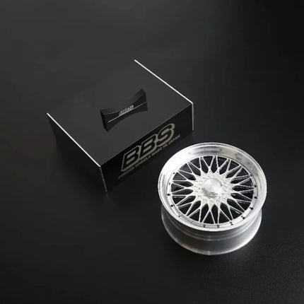 Wheel Model Car Ornaments RAYS Metal Wheel RID Aluminum Alloy Simulation Forging Wheel Modification Creative Desktop Toy