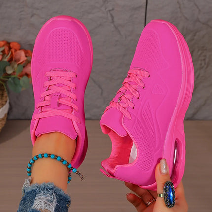 Running Shoes Womens Sneakers Light Thick Sole Woman Casual Sports Shoes Breathable Jogging Trainers Walking Tenis Ladies Shoes