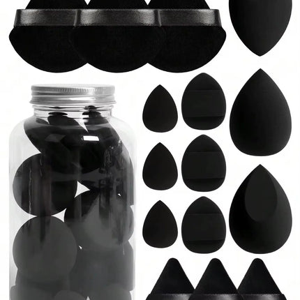12/15Pcs Makeup Sponge Cosmetic Puff Foundation Sponges Blender Beauty Egg Powder Puffs Women Make Up Accessories Makeup Tools