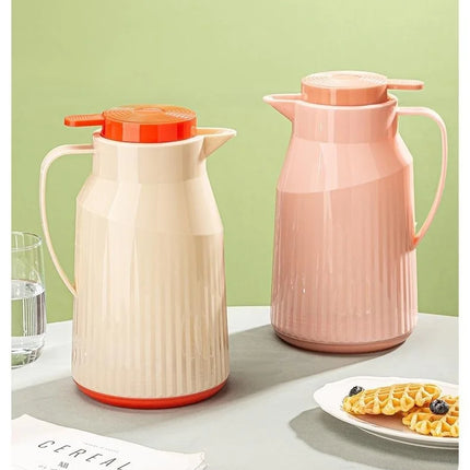Glass thermos double-layer kettle household 1L large-capacity hot water bottle liner vacuum thermos bottle warmer coffee kettle