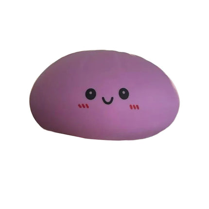 Extra Large 25cm Dumpling Squishy Slow Rebound Sensory Fidget Toy with Colorful Design Soft Stress Ball Home Office Party Gift