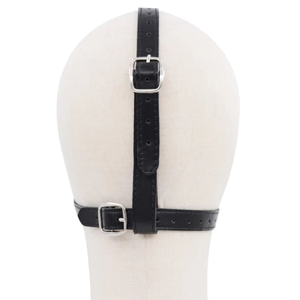 Sex Open Mouth Gag with Nose Hook Slave Mouth Harness Bondage Restraints Bdsm Gag Adult Toy Sex Games Fetish Collar For Woman
