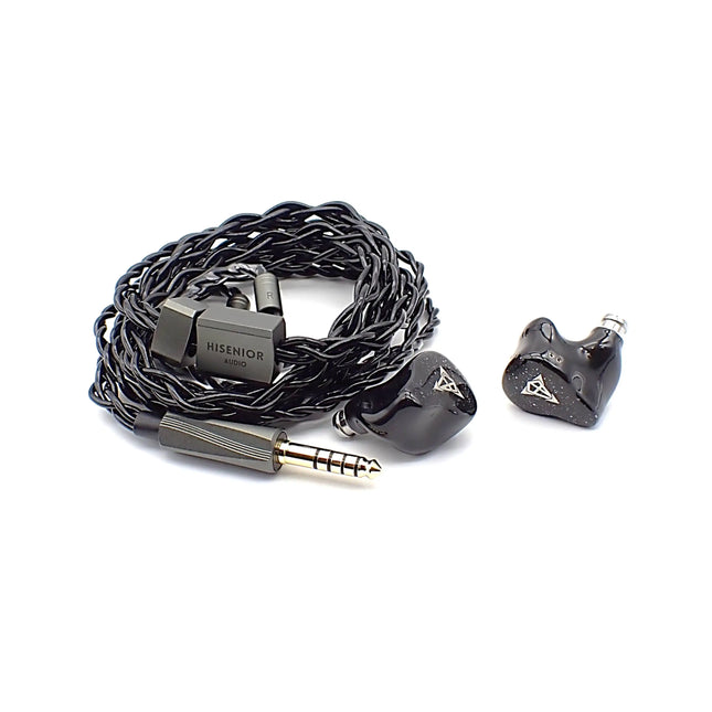 Hisenior Mega7 1DD + 6BA Hybrid Driver 2Pin 0.78mm Audiophile IEM HiFi In-ear Monitor Earphone