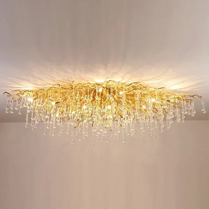 Luxury Crystal led Ceiling Lights Chandeliers Home Hanging Pendant Lamp Living Dining Room Bedroom Lustre Lampara techo